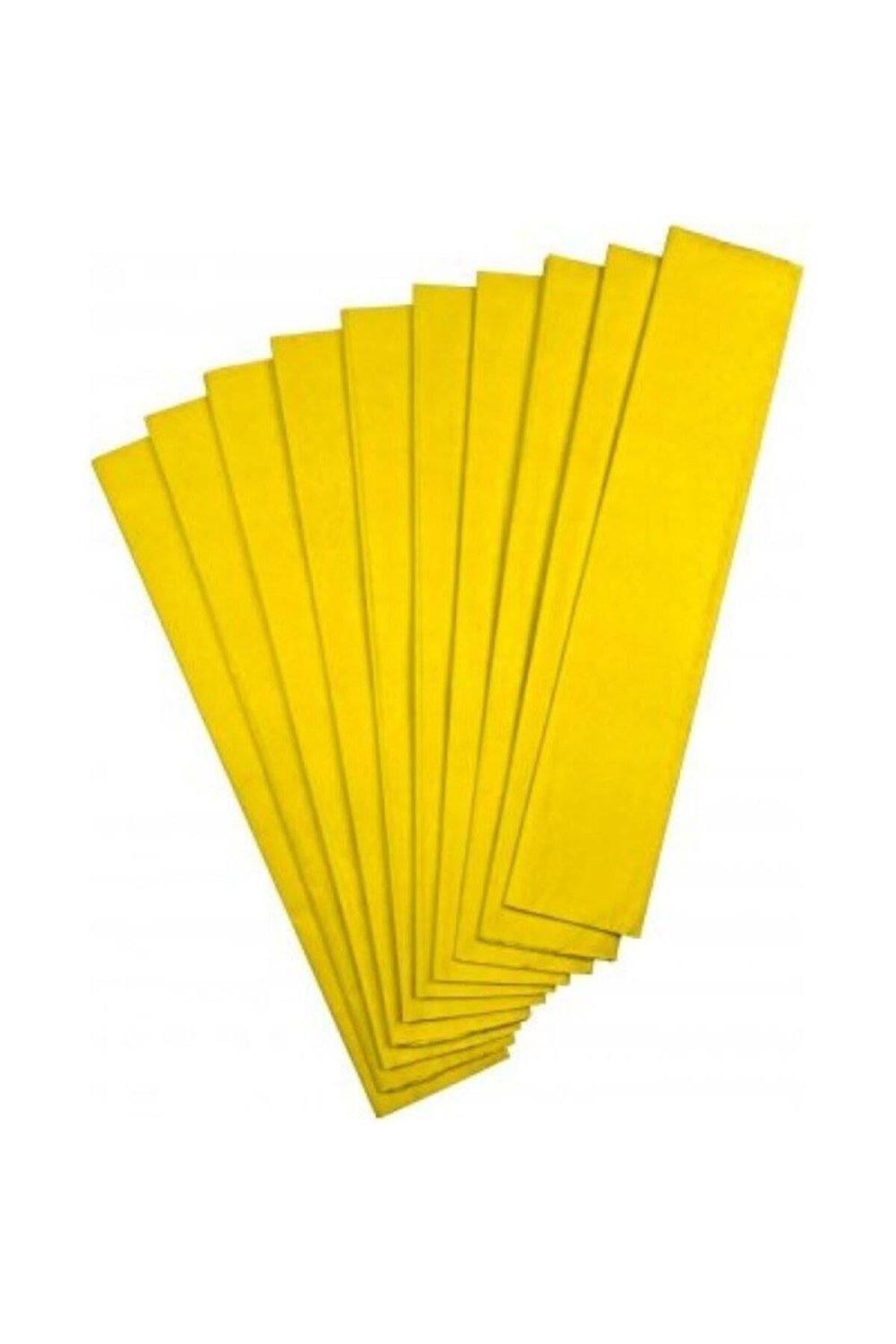 Krapon Kağıdı 10 Lu 50 X 200 Cm Sarı Krapon Kağıdı (10 Lu Paket)