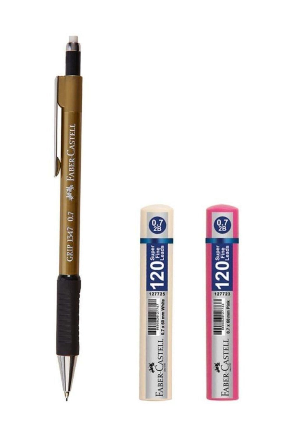 L 1347 Versatil Kalem 0.7 Altın 134781 + 120'li 0.7 Uç 2 Adet