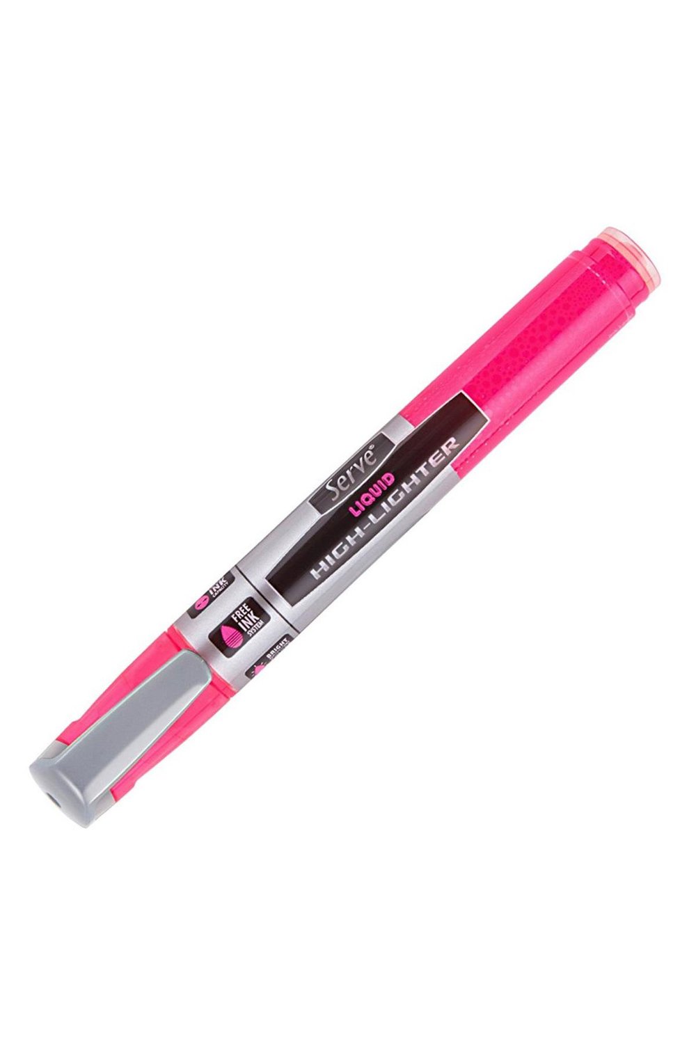 Likit Fosforlu Kalem Pastel Pembe