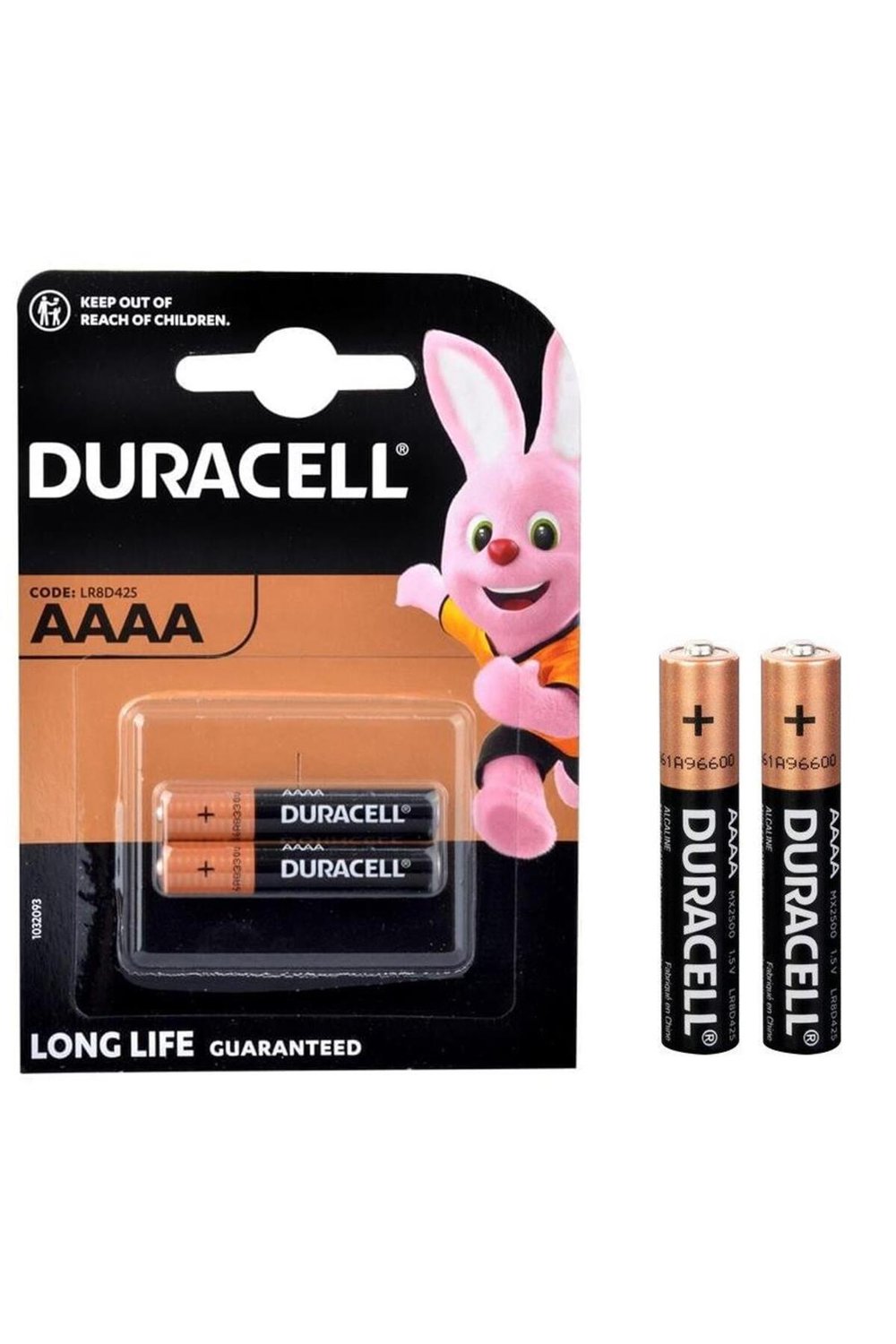 LR8D425 İncenin İncesi AAAA 1.5V Alkalin 2'li Pil