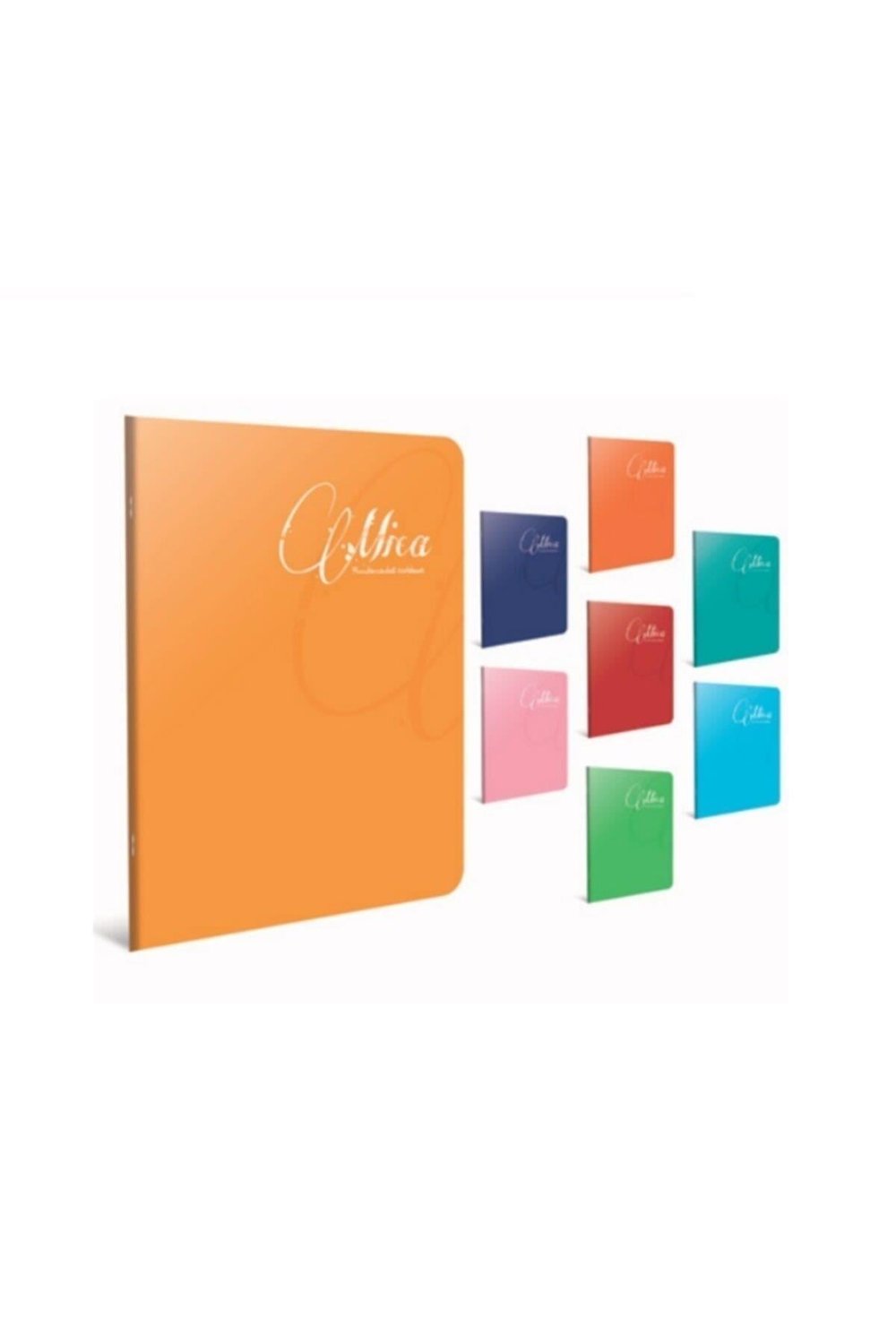 Mica A4 Tel Dikişli Pp Kapak Defter 80 Yaprak Kareli (4 Lü Paket) 1708