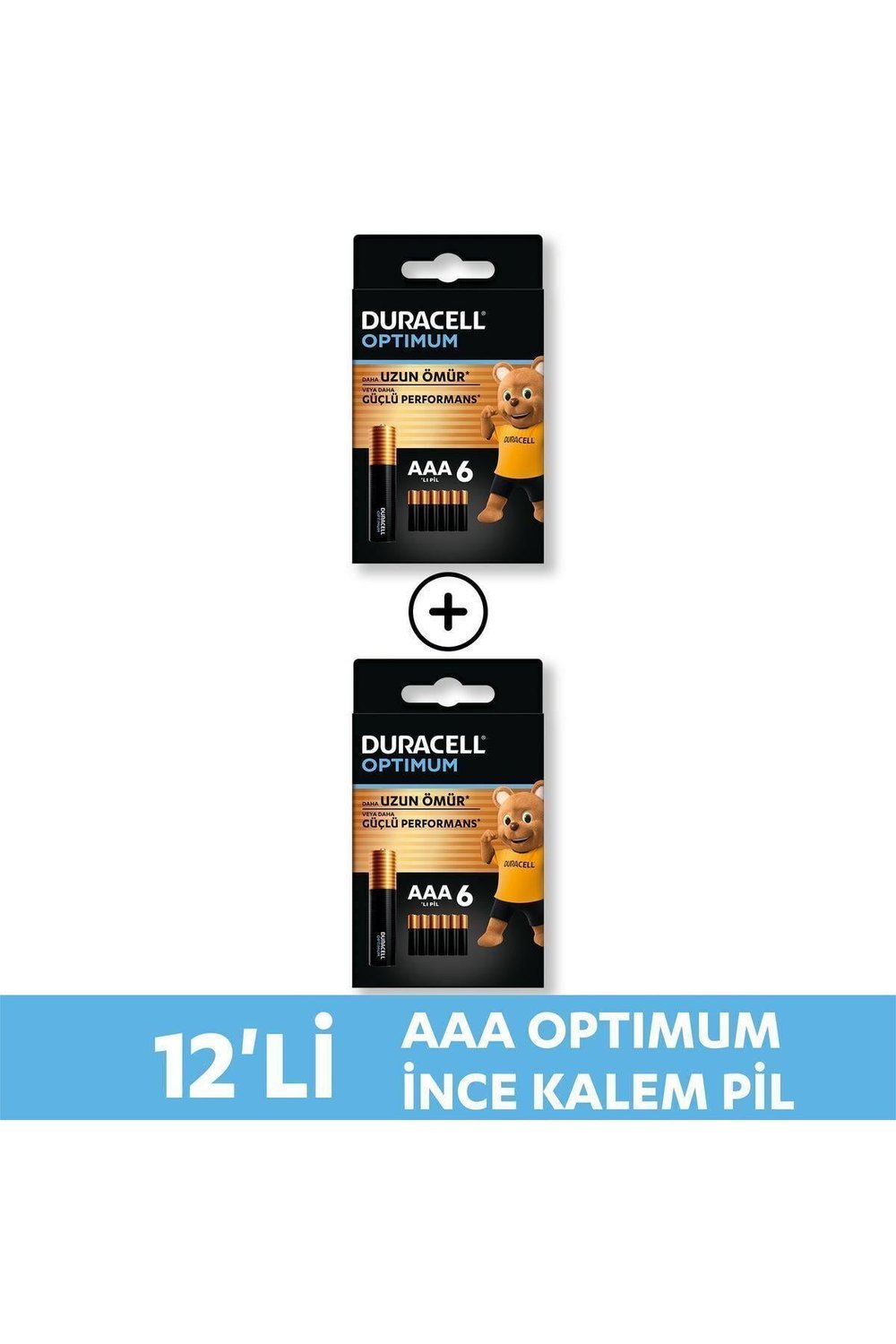 Optimum AAA Alkalin İnce Kalem Pil (12’li paket) 1,5V, LR6 MX1500