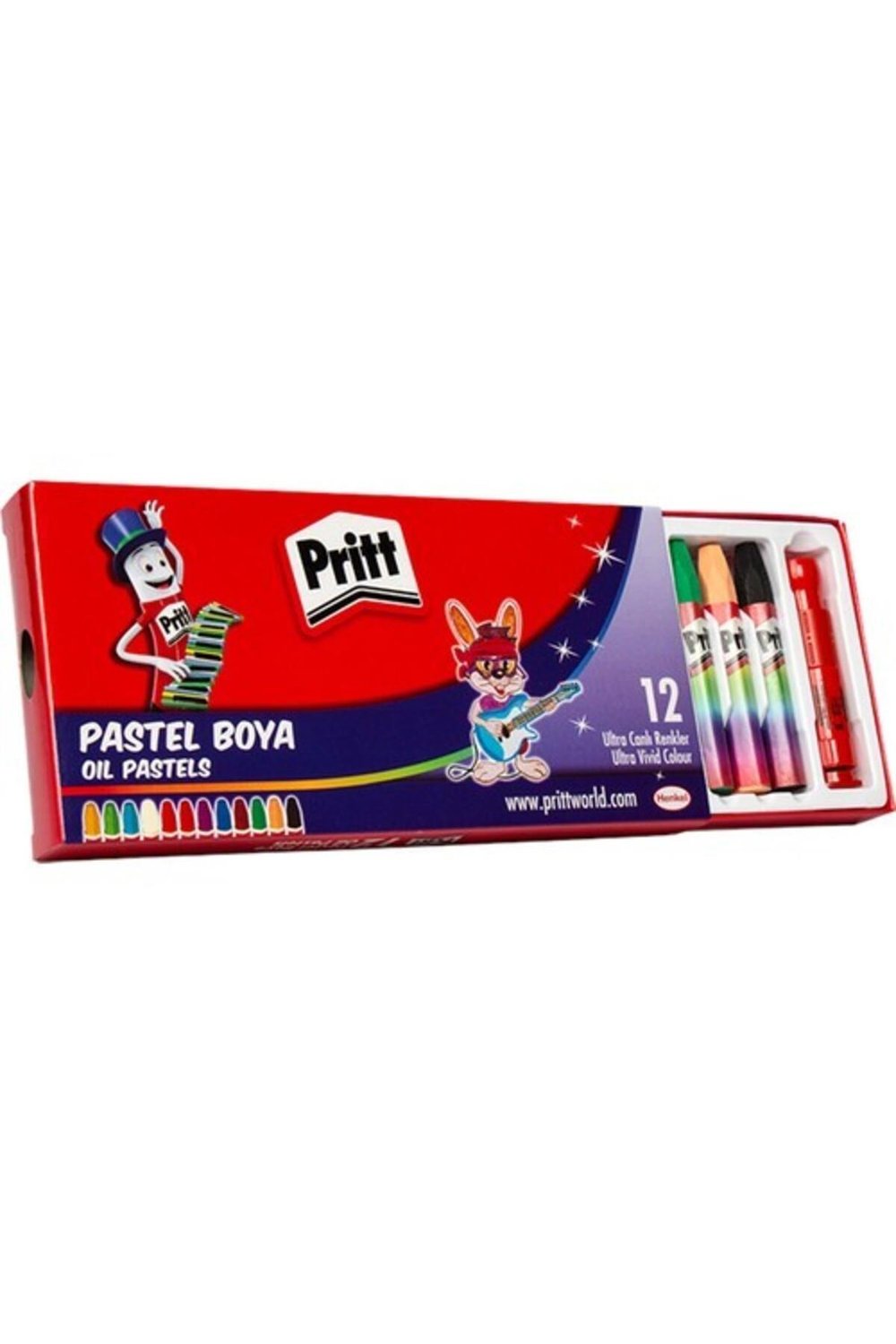 Pastel Boya Karton Kutu 12 li