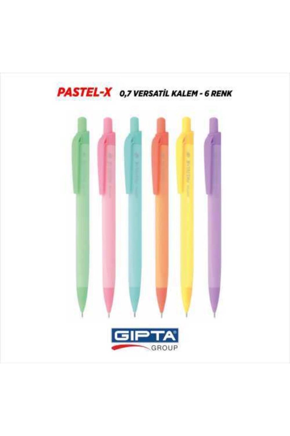 Pastel-x 0,7 Uçlu Versatil Kalem(k1940) 6 Adet