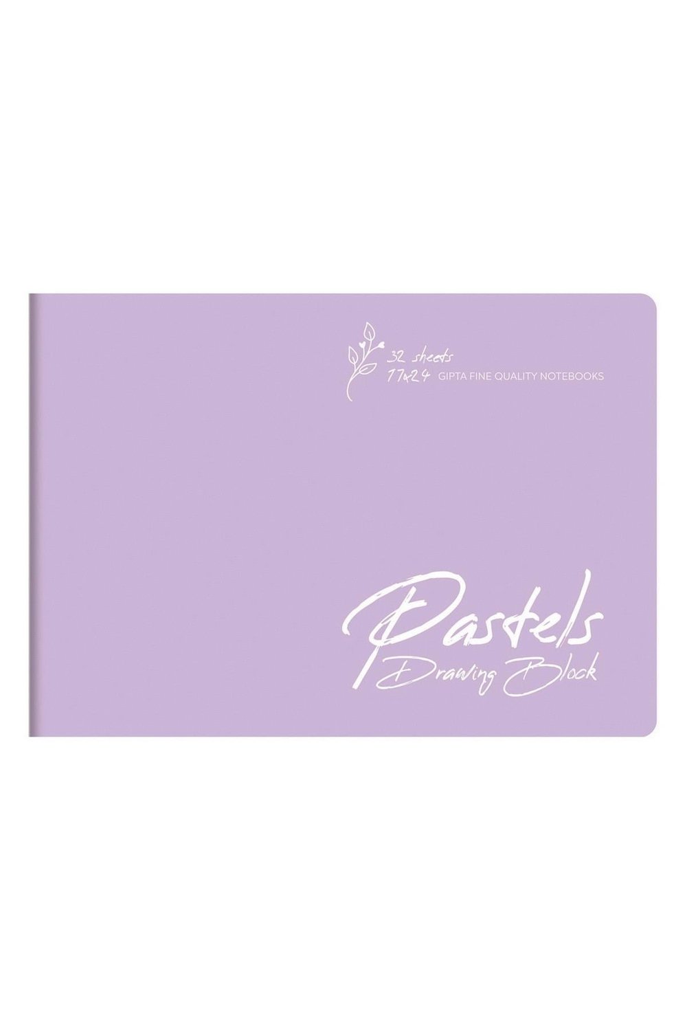 Pastels 25x35 32 Yaprak Plastik Kapak Resim Defteri (4161) Mor