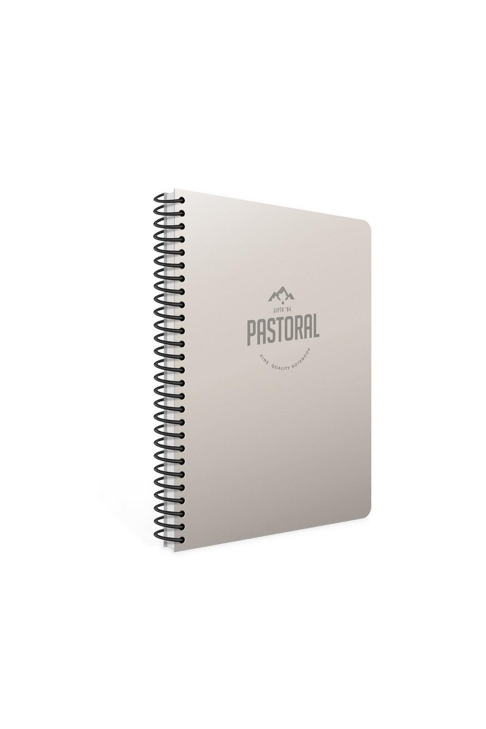 Pastoral 17x24 72 Yaprak Plastik Kapak Spiralli Defter (3251) Çizgili Gri