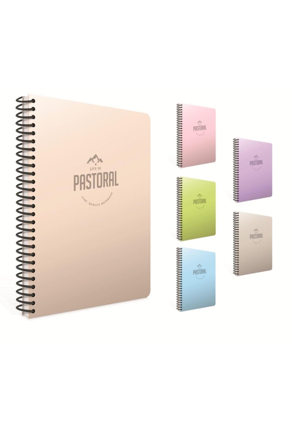 Pastoral A4 Spiralli Pp Kapak Defter 96 Yaprak Çizgili 3244 (12 Li Paket)