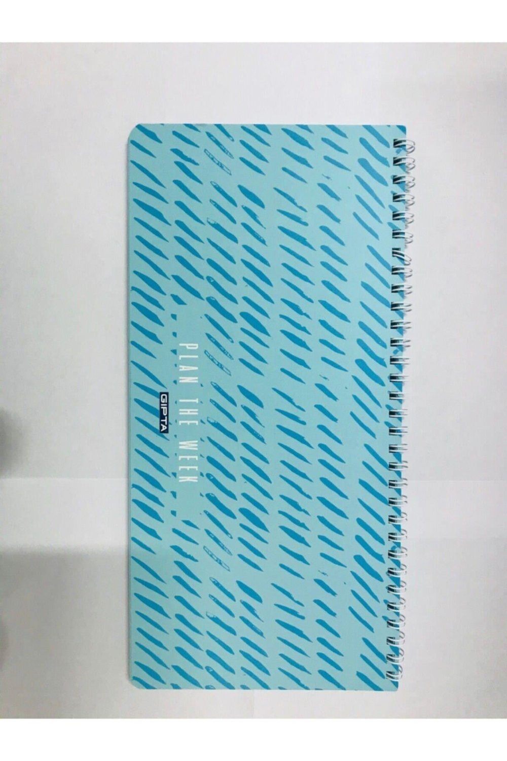 Plan The Week Spiralli Haftalık Planlayıcı Mavi