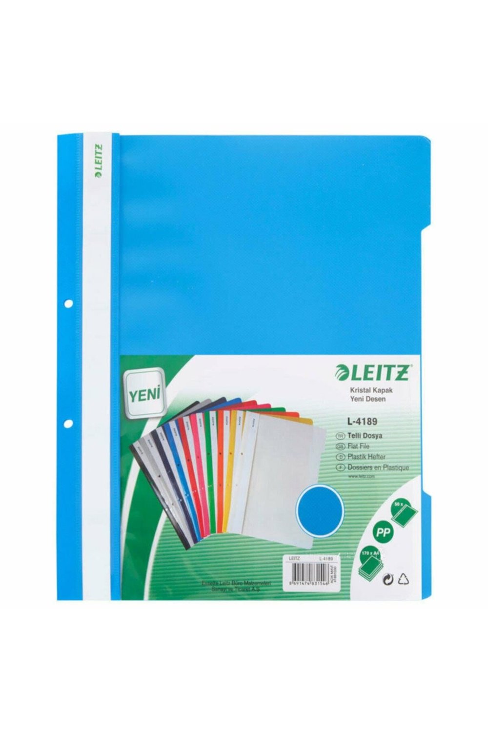 Plastik Telli Dosya 50'li Paket