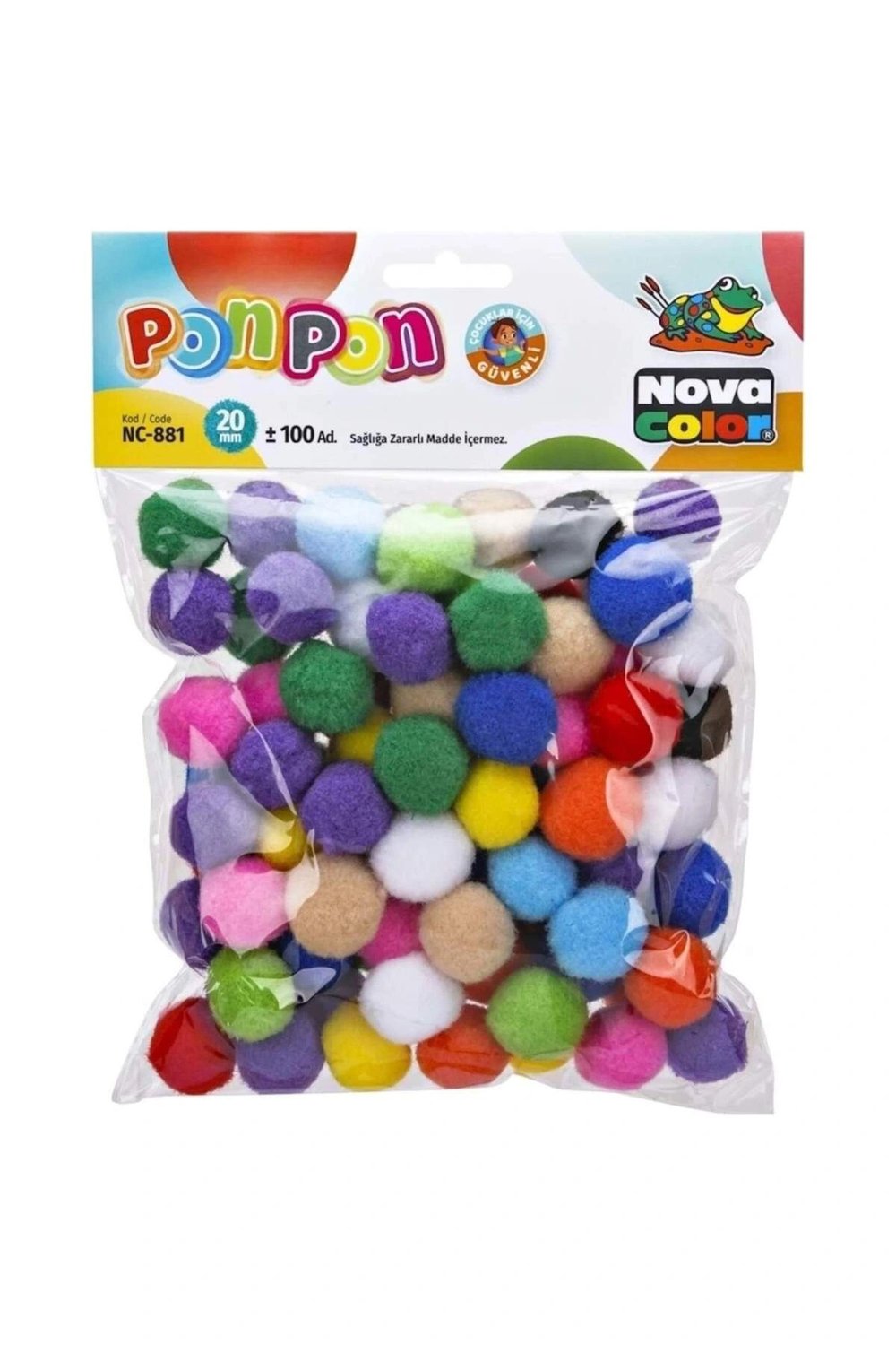 Ponpon 20 Mm. 100 Adet Nc-881 Px