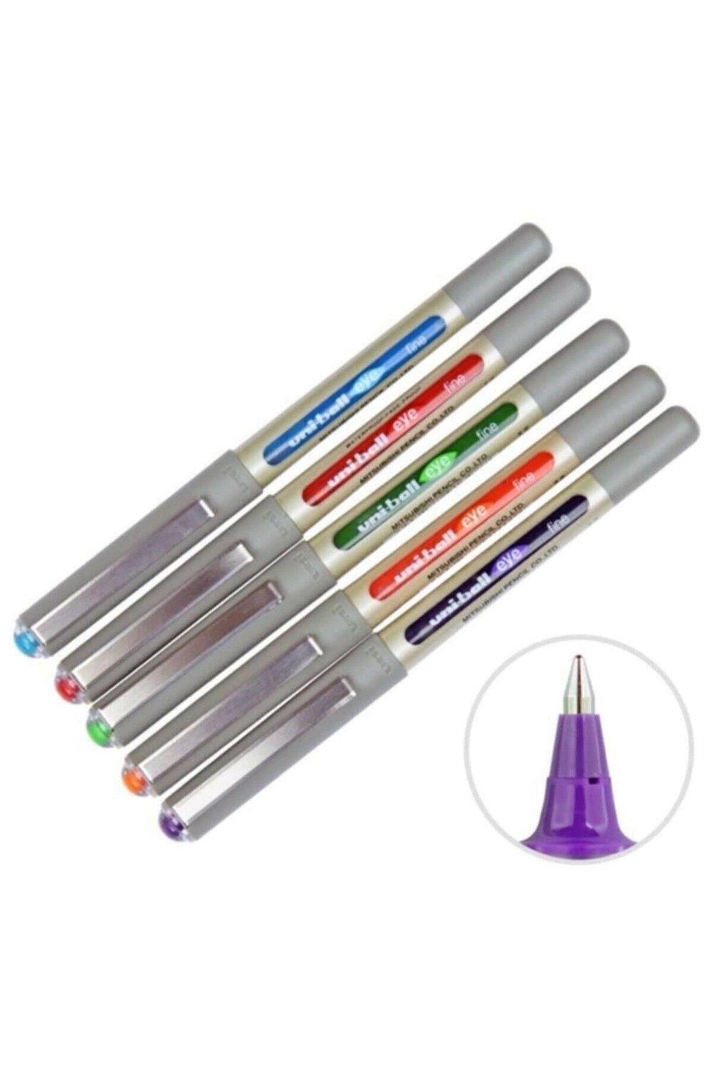 Roller Kalem Eye Fine Bilye Uç 0.7 Mm 5 Renk Özel Seri Ub-157