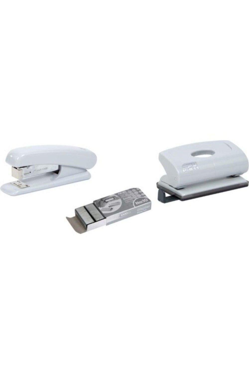 Set Zımba Makinesi S5 + Delgeç P-811 Cs-5811 Gri