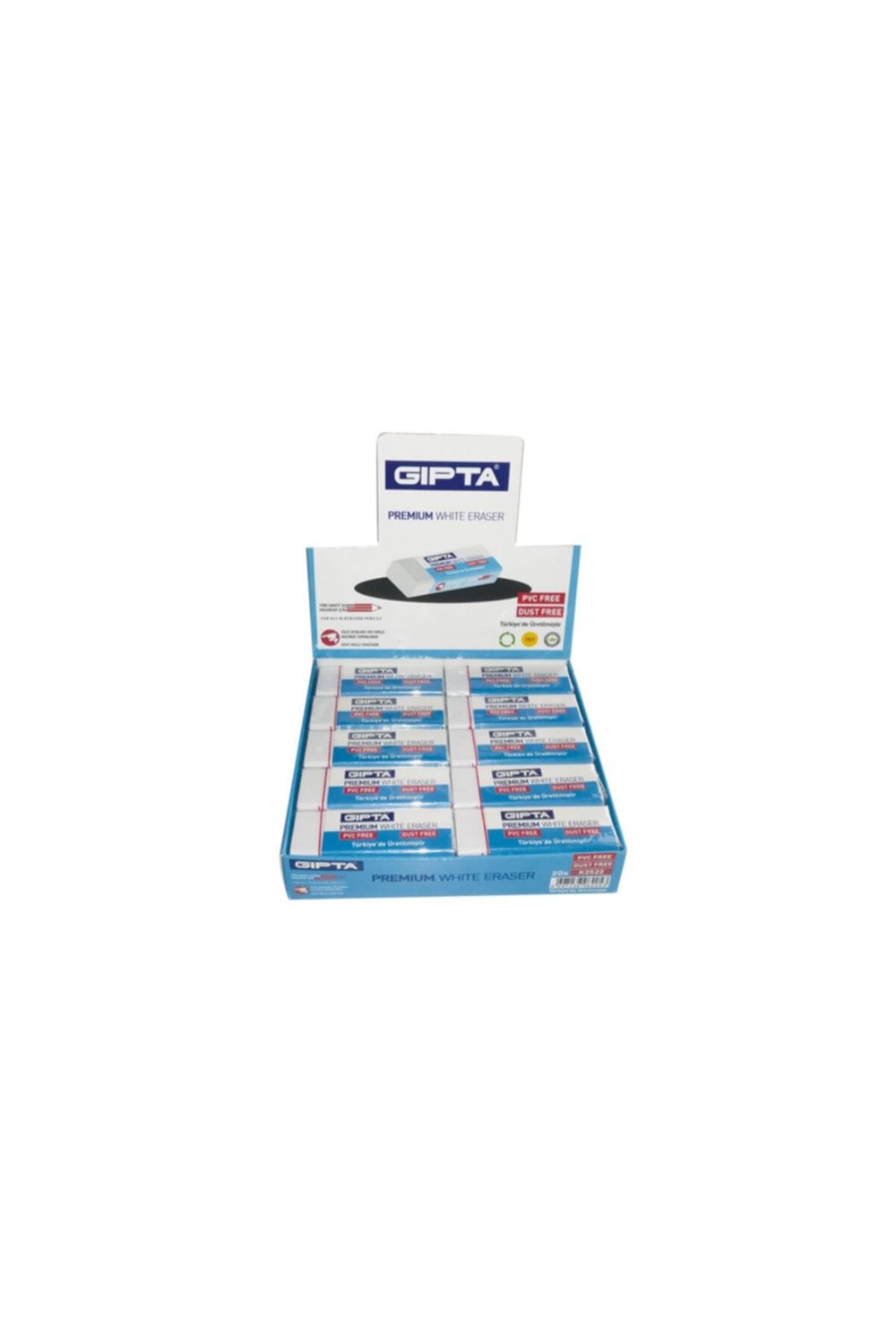Silgi Premium Pvc-dust Free Beyaz (20 Li Paket) K2522