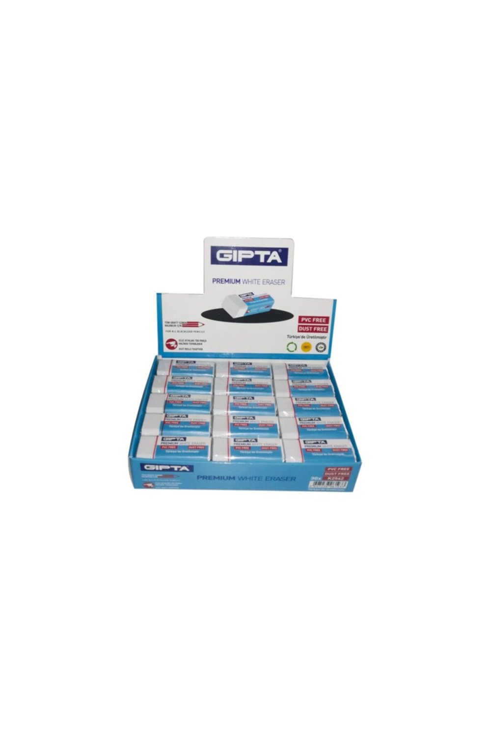 Silgi Premium Pvc-dust Free Beyaz (30 Lu Paket) K2542