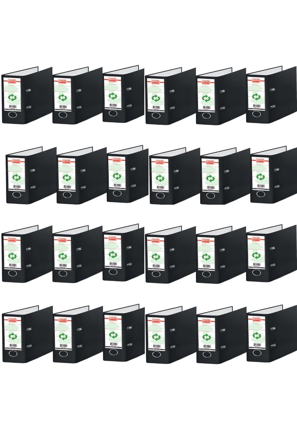 Telgraf Klasör Siyah (24'lü Paket)