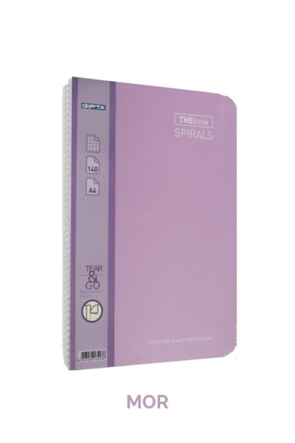 The Book A4 Spiralli Sert Kapak Kareli 140 Yaprak Defter