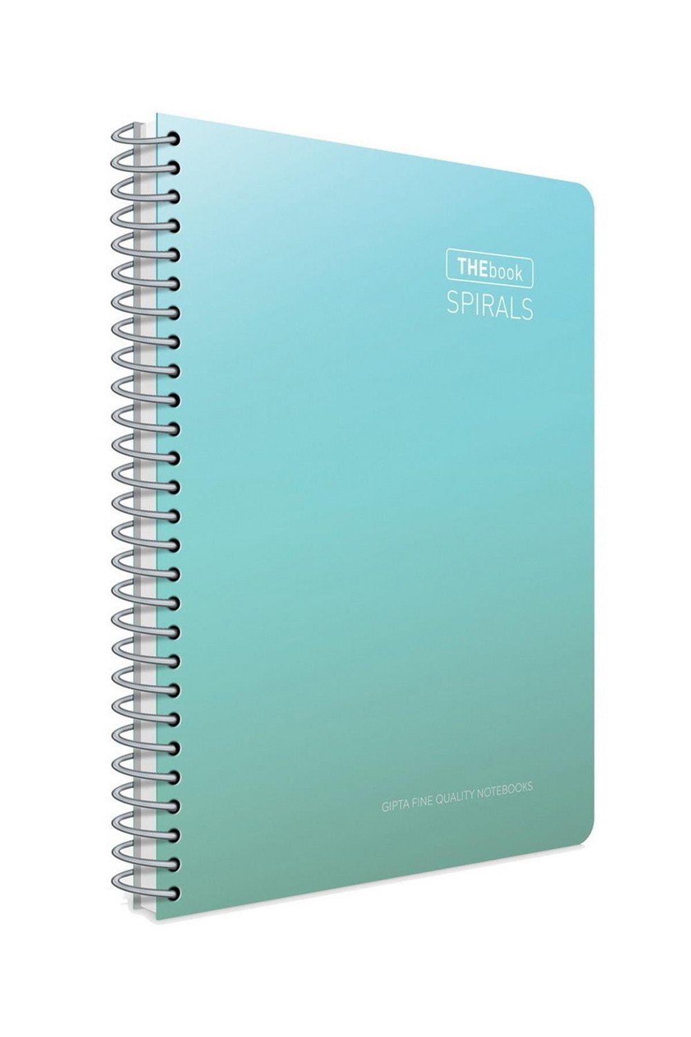 The Book Spirals A4 140 Yaprak Sert Kapak Spiralli Defter (5506) Çizgili Pastel Yeşil