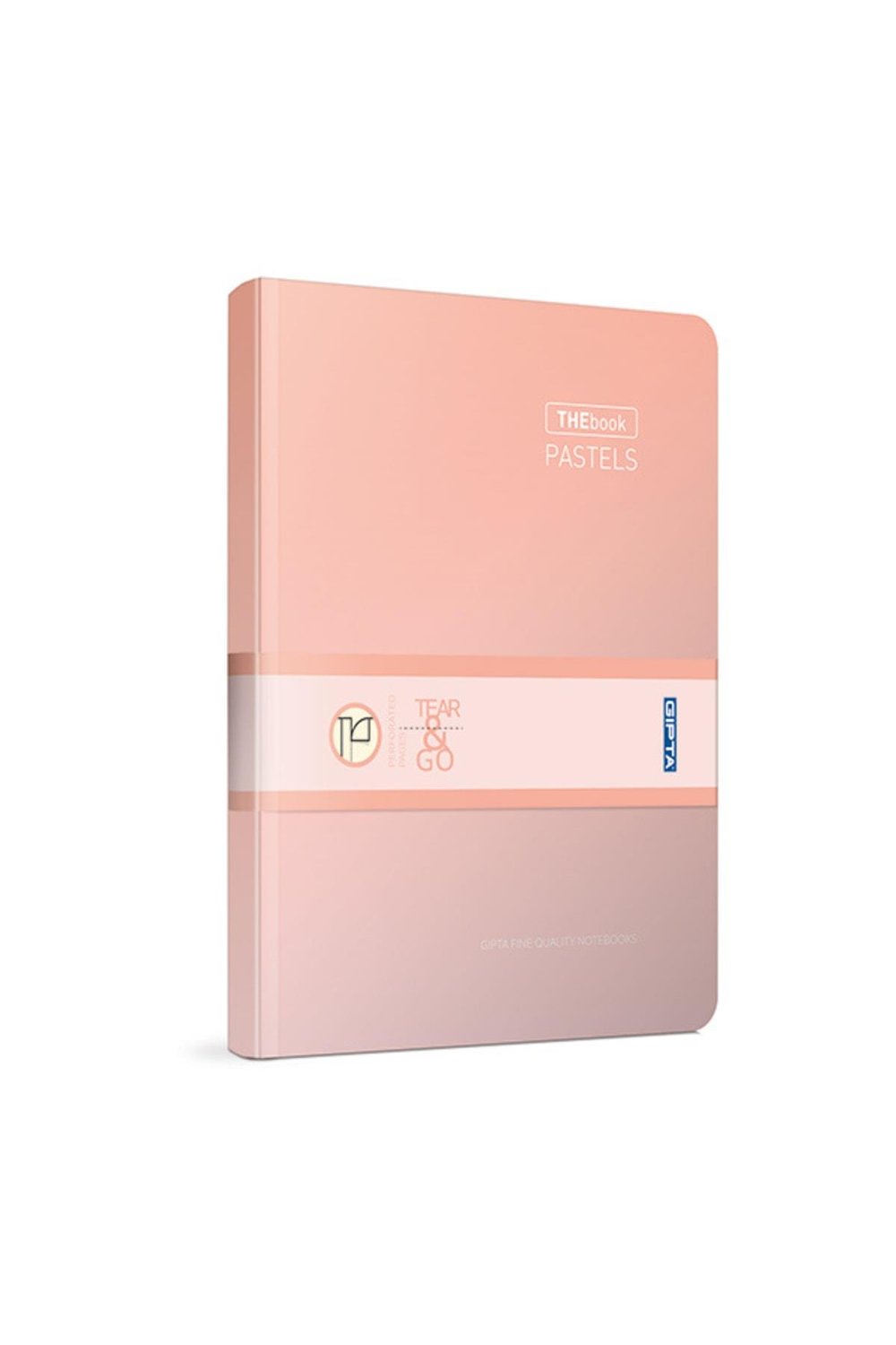 Thebook Pastels Ip Dikişli Sert Kapak 20x28 200 Yaprak Çizgili Defter Pembe