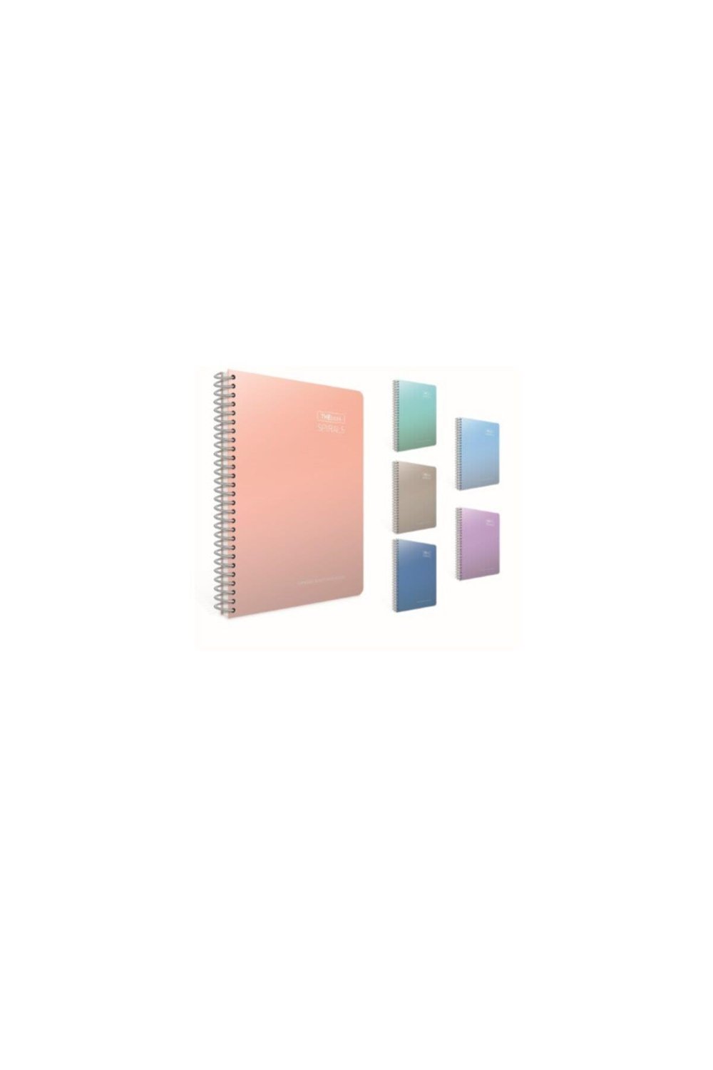 Thebook Spırals Sp. Sert Kapaklı Defter 17x24-100 Yp.çizgisiz