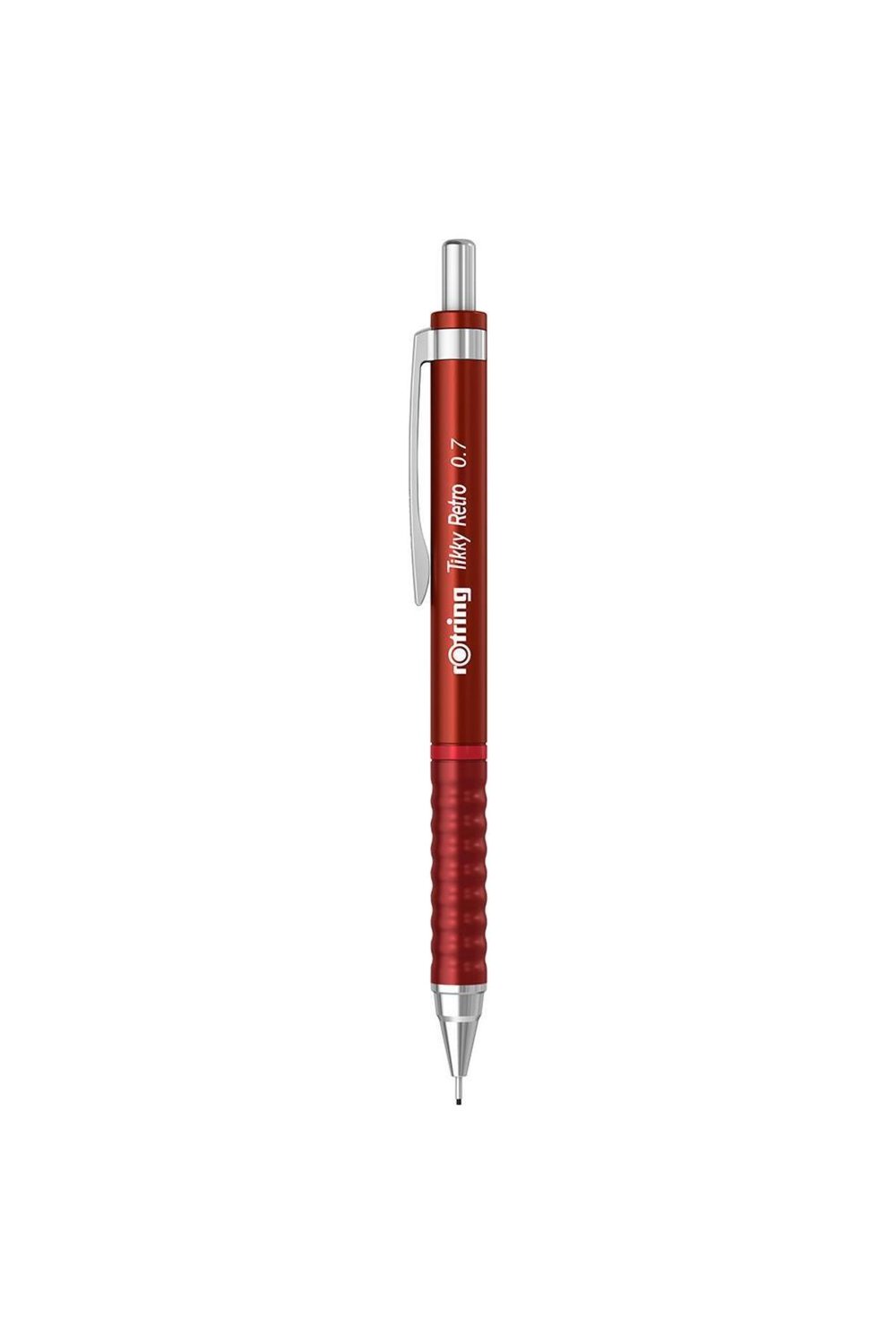 Tikky Retro Versatil Kalem 0.7 mm - Metalik Kırmızı