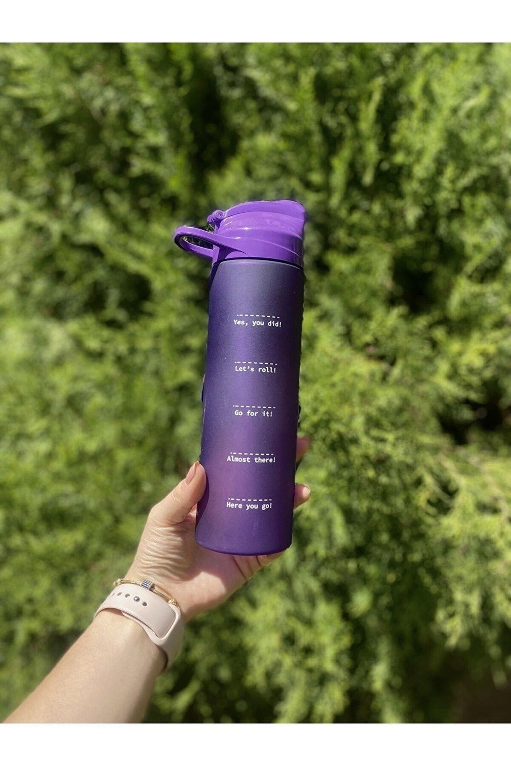 Tritan Su Matarası Su Şişesi Suluk Pipetli 600 ml