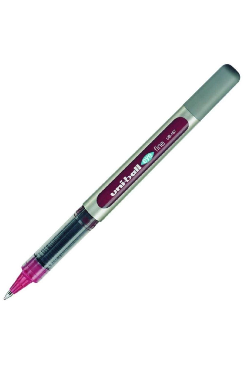 Ub-157 Roller Kalem Eye Fine Bilye Uç 0.7 Mm Wine Red Bordo (12 Li Kutu)