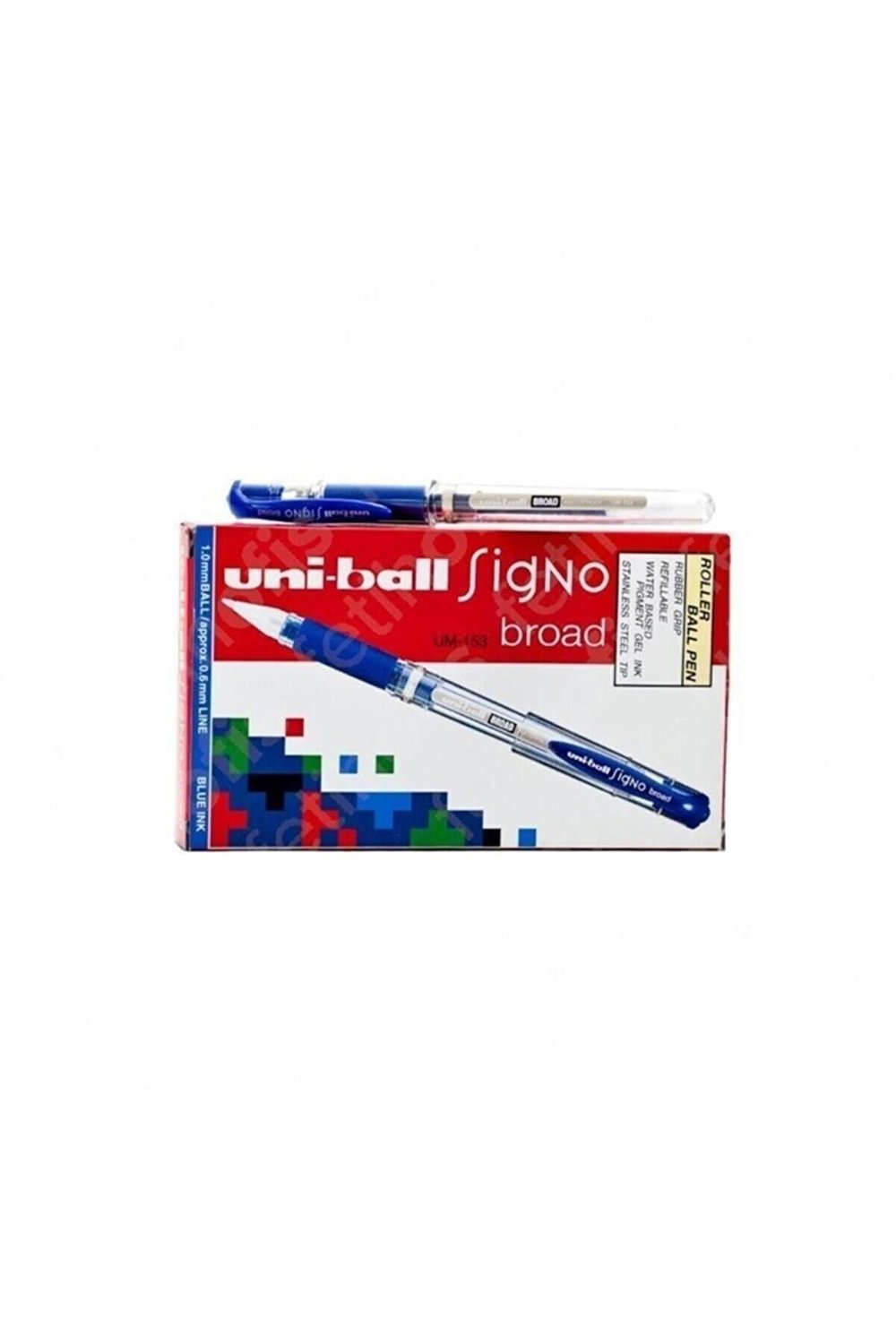 Um-153 Signo Broad Imza Kalemi Mavi 12 Adet