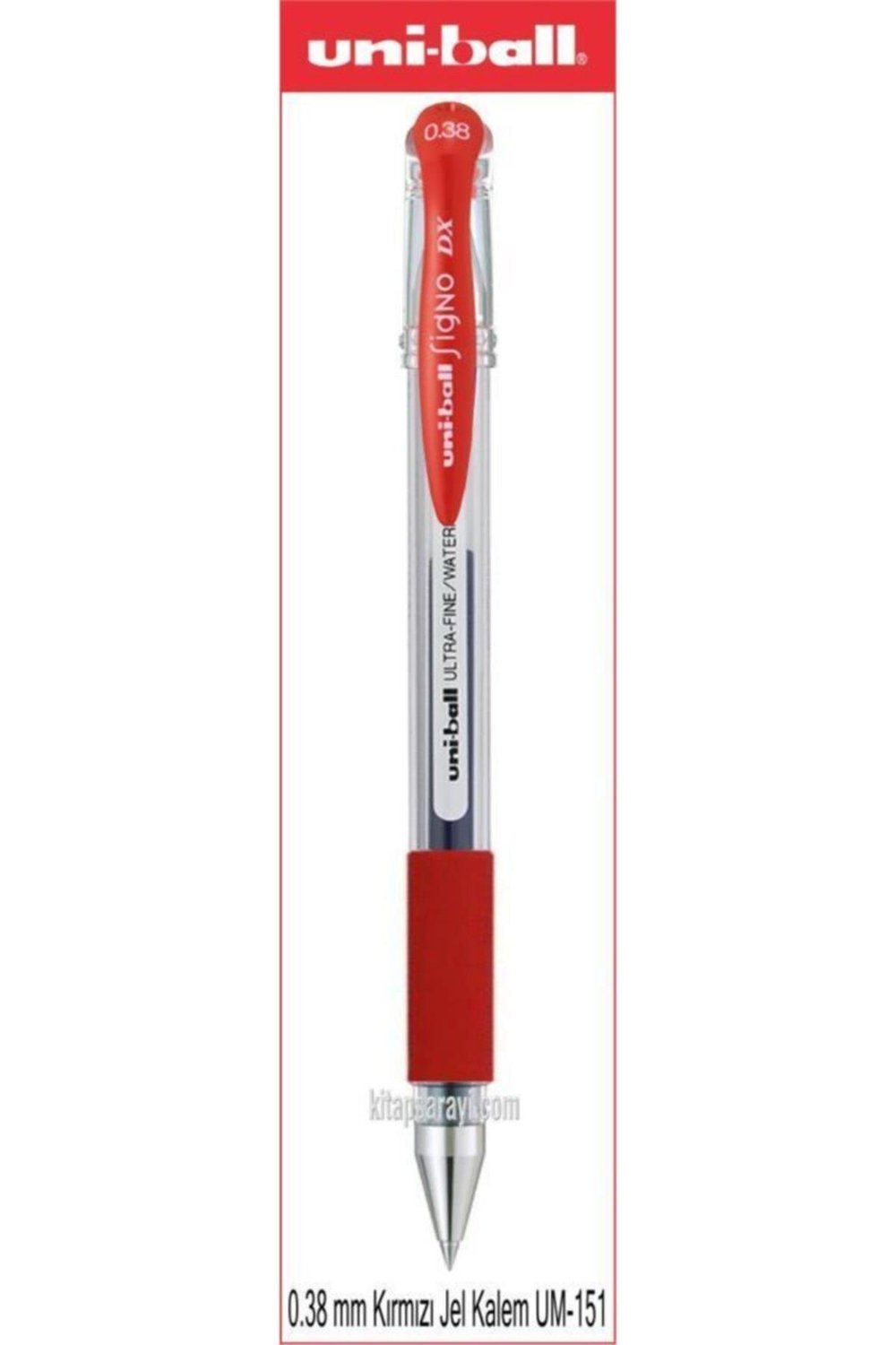 Uniball Signo Dx 0.38 Mm Kırmızı Jel Kalem Um-151
