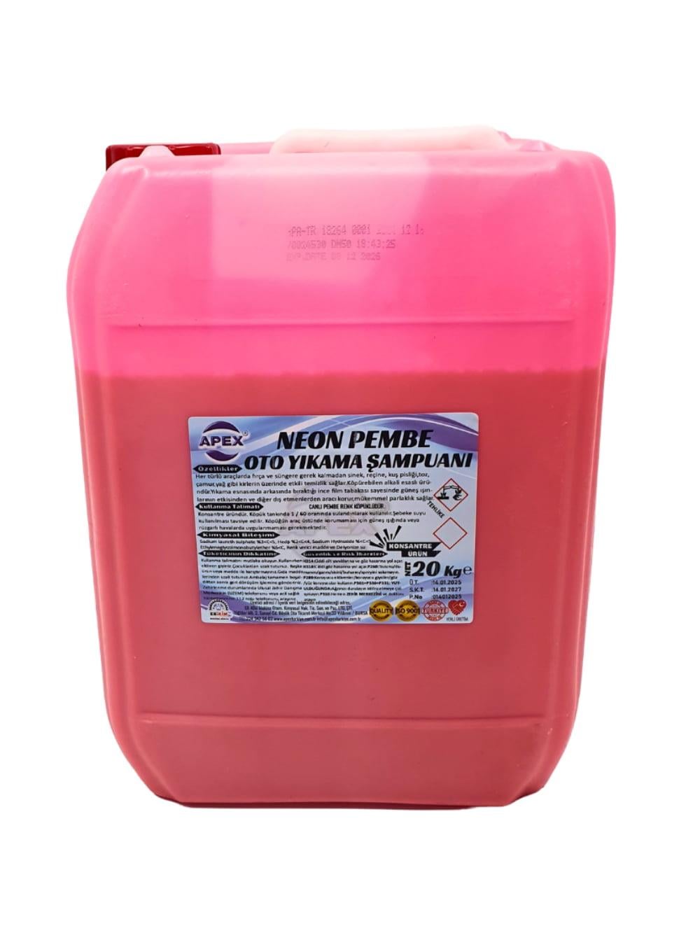 Pembe Köpük Oto Yıkama 20 kg  