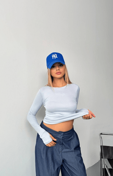 BUZZY PARMAK GEÇMELİ CROP BODY