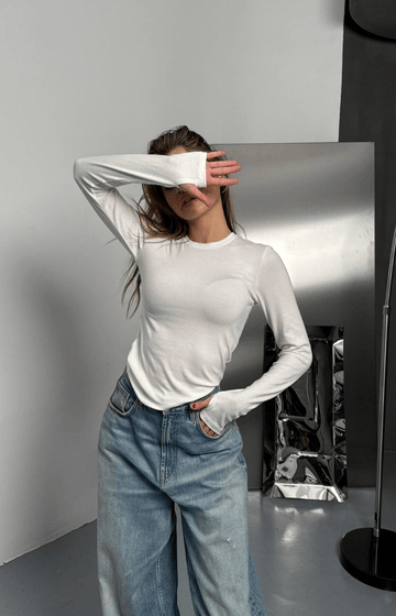 BUZZY PARMAK GEÇMELİ CROP BODY