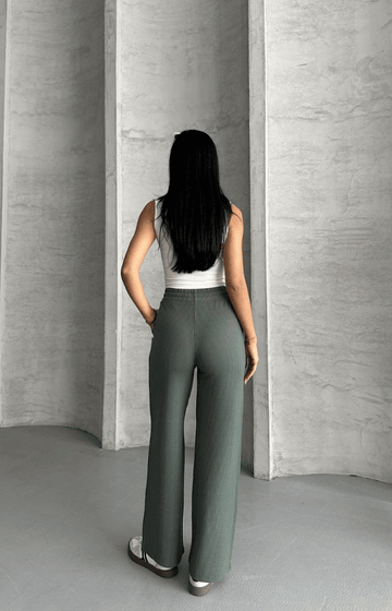 Soft Touch Suyolu Burgu Pantolon
