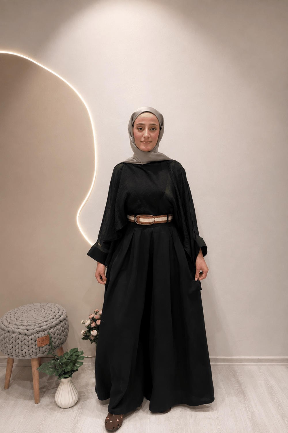 KETEN PANTOLON ETEK Siyah