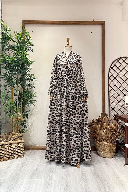 LEOPAR KATLEYA ELBİSE