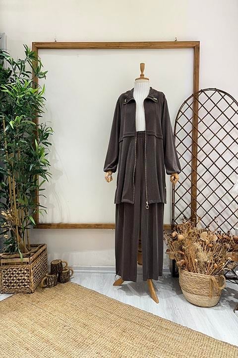 NARM ŞALVARLI TAKIM Kahve