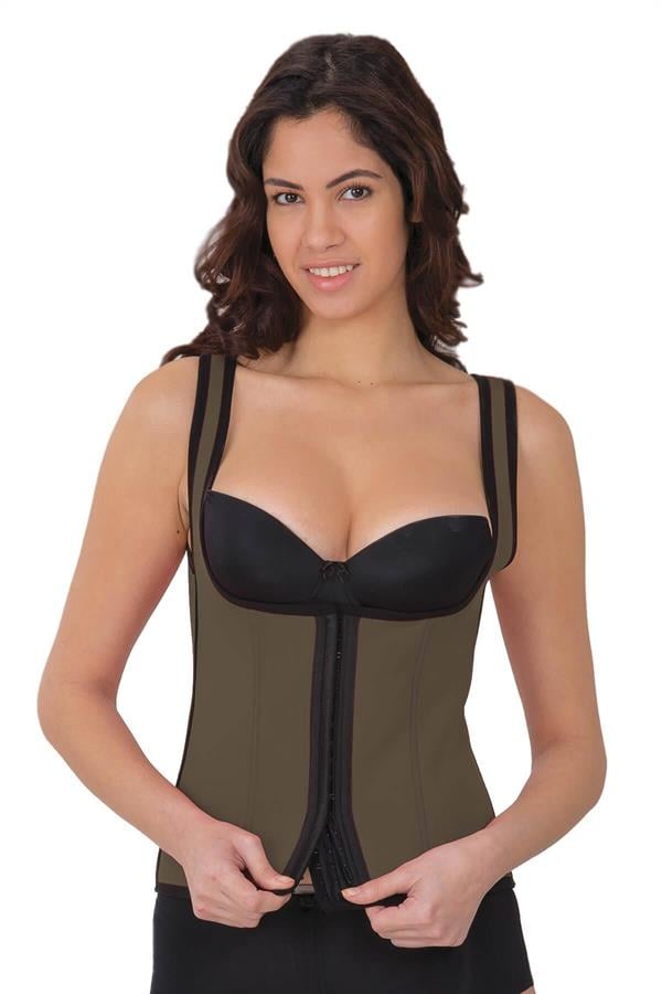 Arias Closet Ten MI 9173 Terletici Agraflı Göğsü Açık Atlet Korse