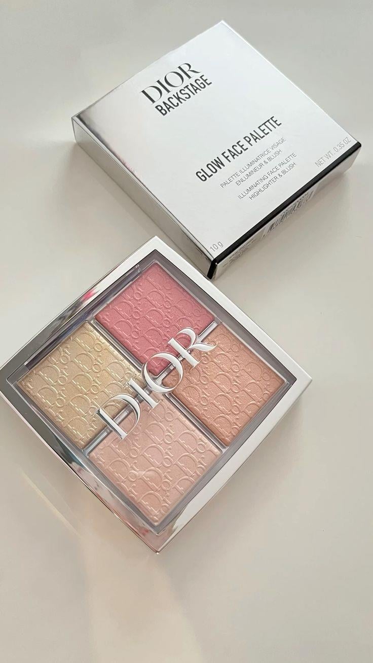 DIOR backstage glow face palette #004