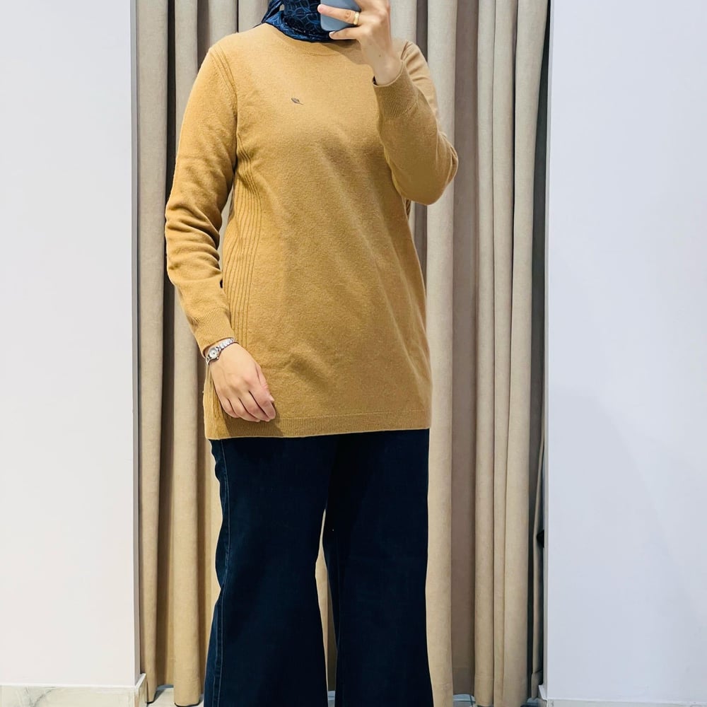 TIĞ TRİKO BASİC CASHMERE CAMEL