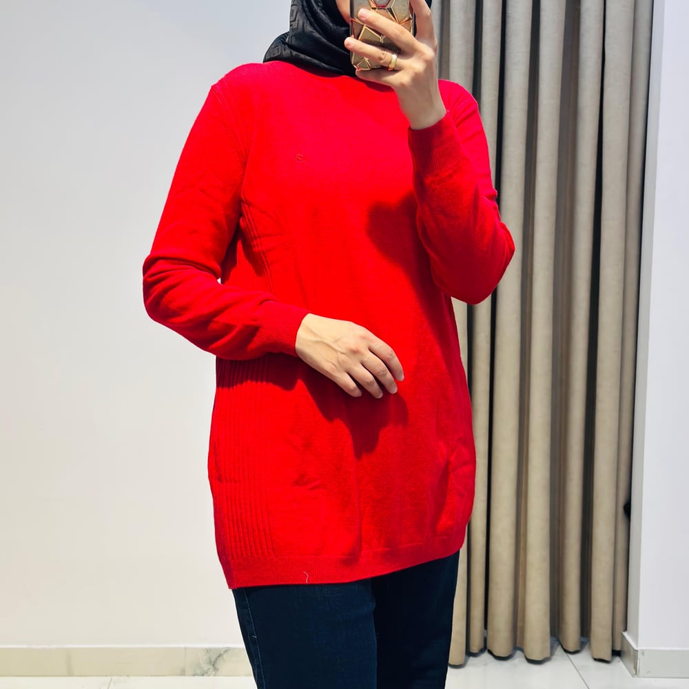 TIĞ TRİKO BASİC CASHMERE KIRMIZI