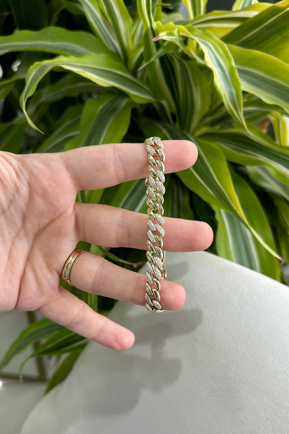 Premium Gurmet Model Gold Altın Kaplama Bileklik