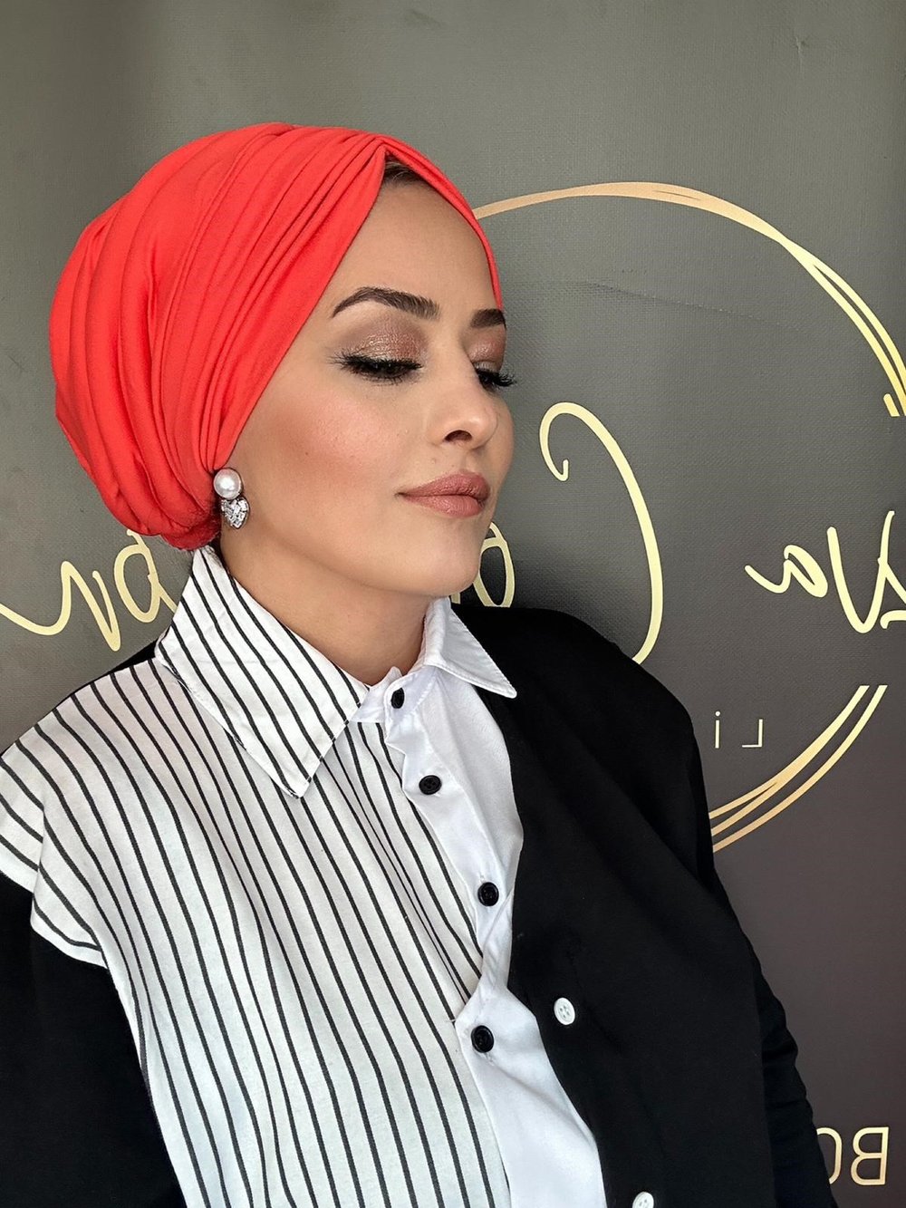 NAR ÇİÇEĞİ DRAPE DOLGULU BONE