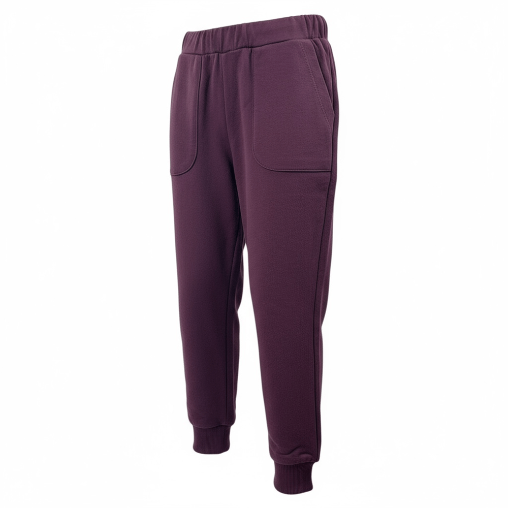 Unisex Mürdüm Cepli Eşofman Altı