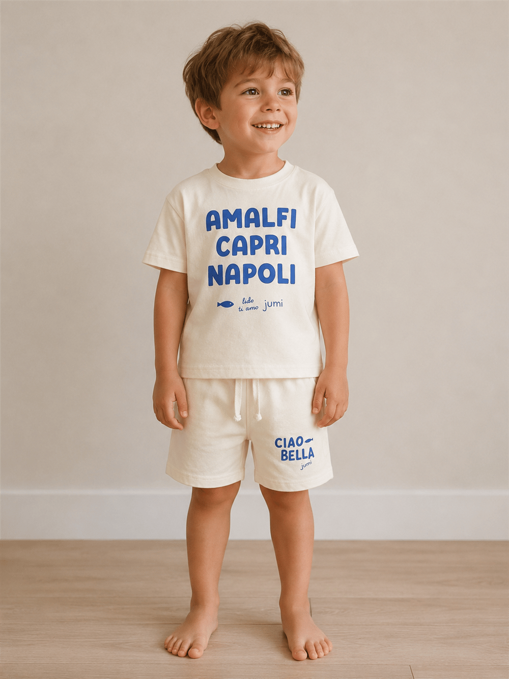%100 Pamuk Amalfi Unisex Takım