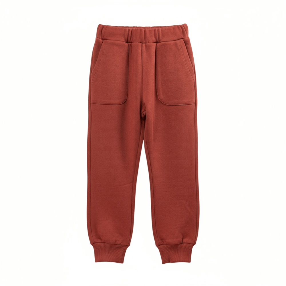 Unisex Kiremit Cepli Eşofman Altı