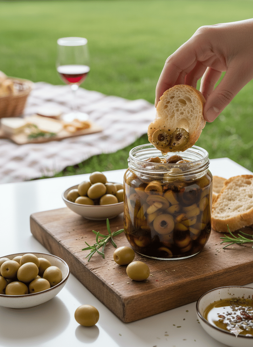 Gurme Yeşil Zeytin Salatası 500 Gram
