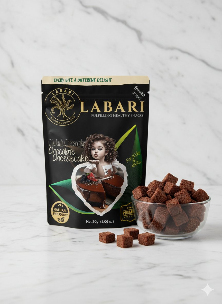 Labari Dondurularak Kurutulmuş Çikolatalı Cheesecake 30 gram