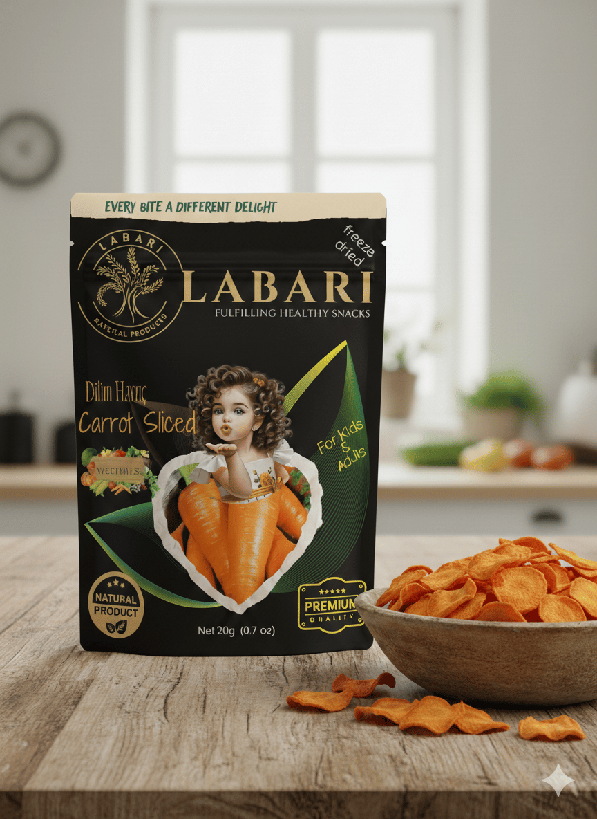 Labari Dondurularak Kurutulmuş Havuç 20 gram