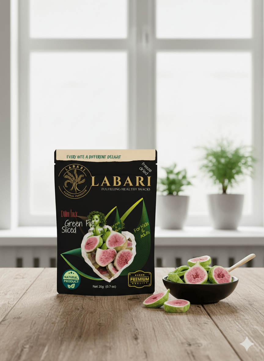 Labari Dondurularak Kurutulmuş İncir Dilimleri 20 gram