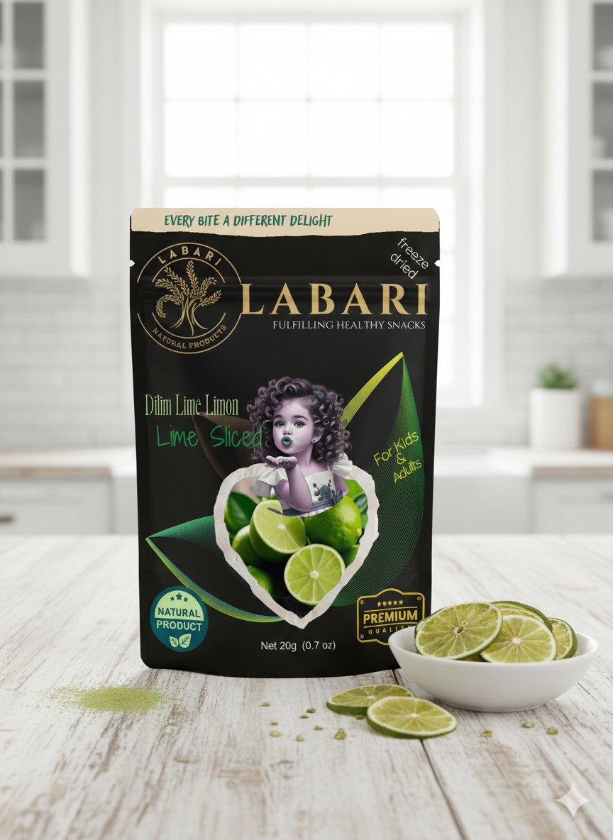Labari Dondurularak Kurutulmuş Lime Limon 20 gram