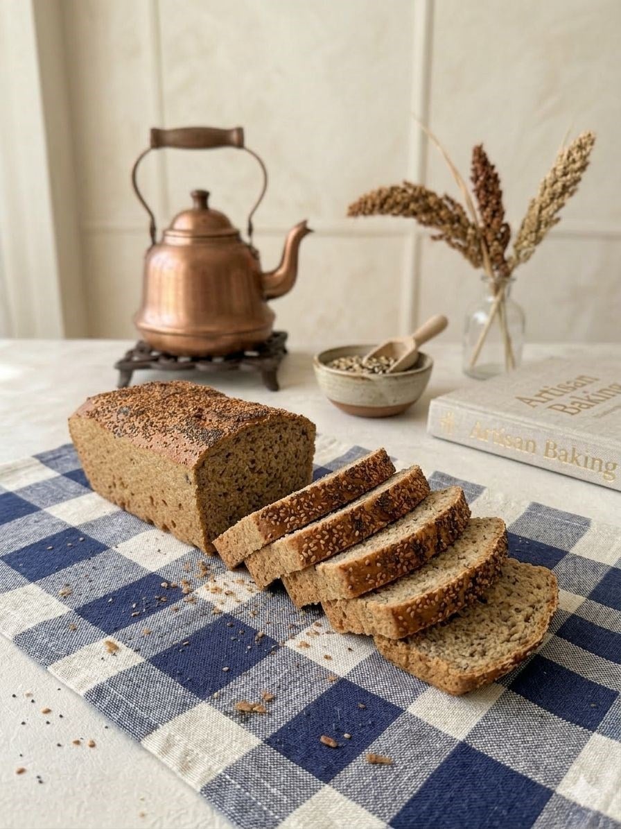 Labari Glutensiz Çiğ Karabuğday Ekmeği Greçka 1 Kilogram